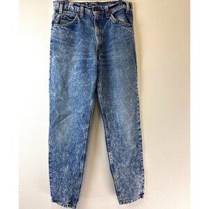 Vintage Levi Acid Stoned Washed Blue Denim 40550-0209 Jeans 32 x 32 Made in USA